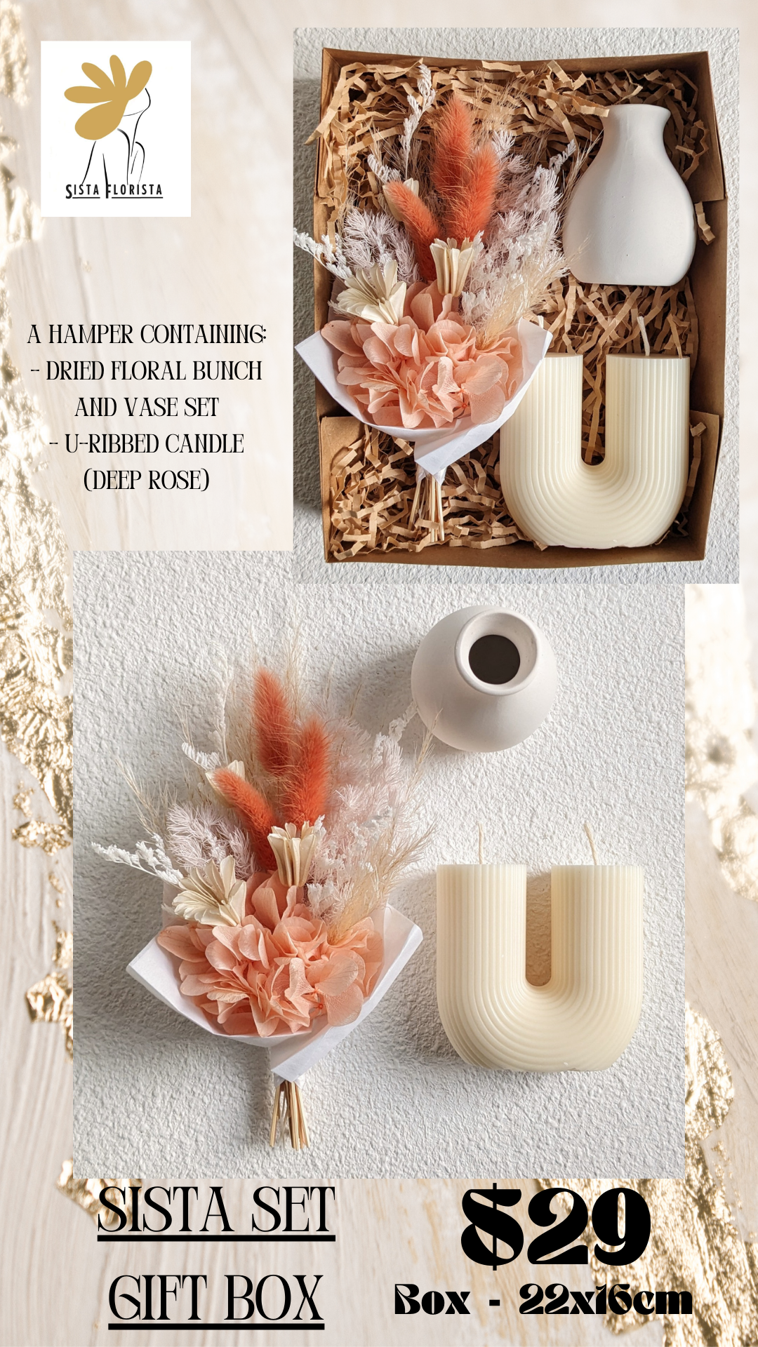 Sista Set Gift Box - Peach Arch