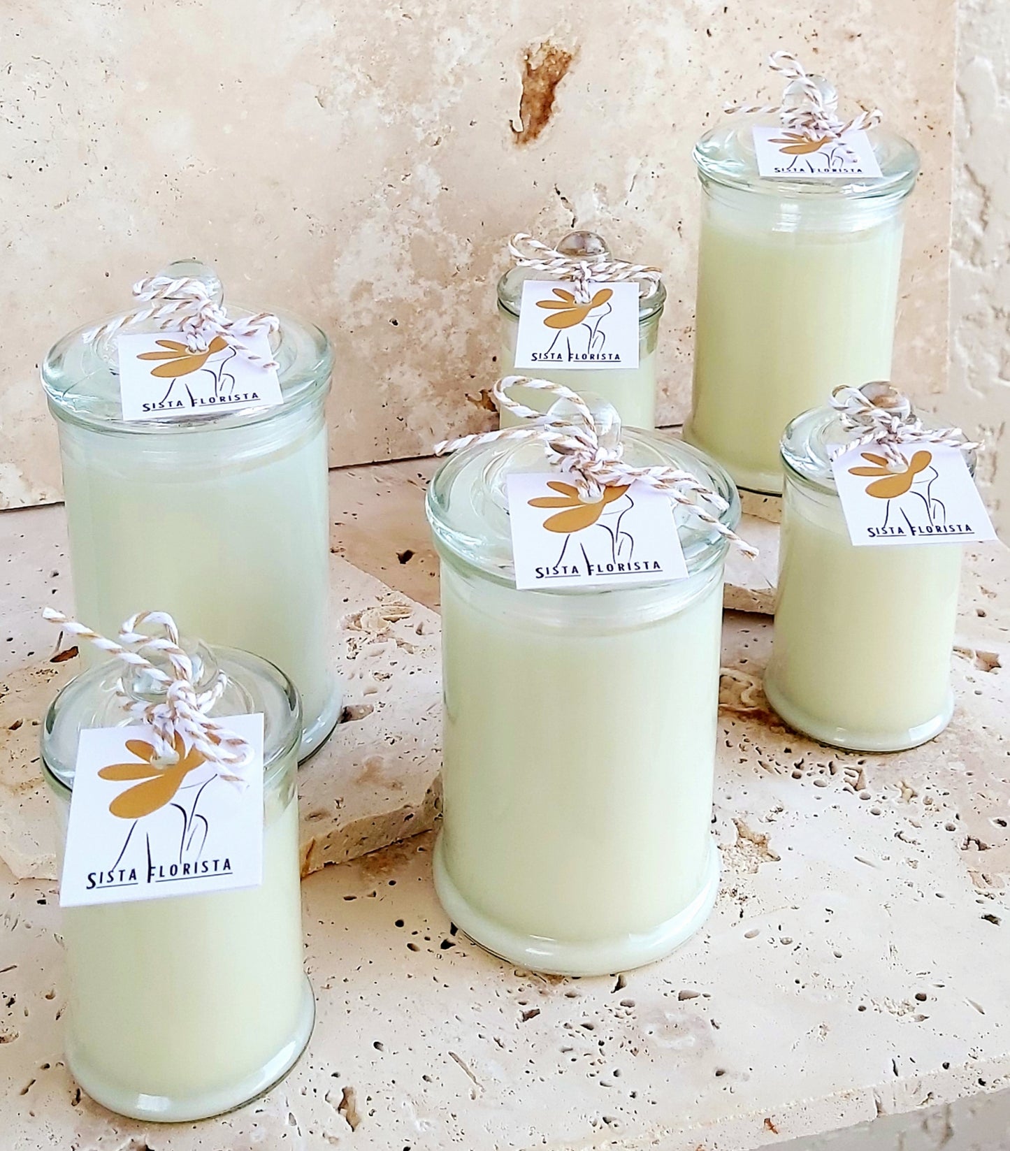 Sista Florista Jar Candles - Small