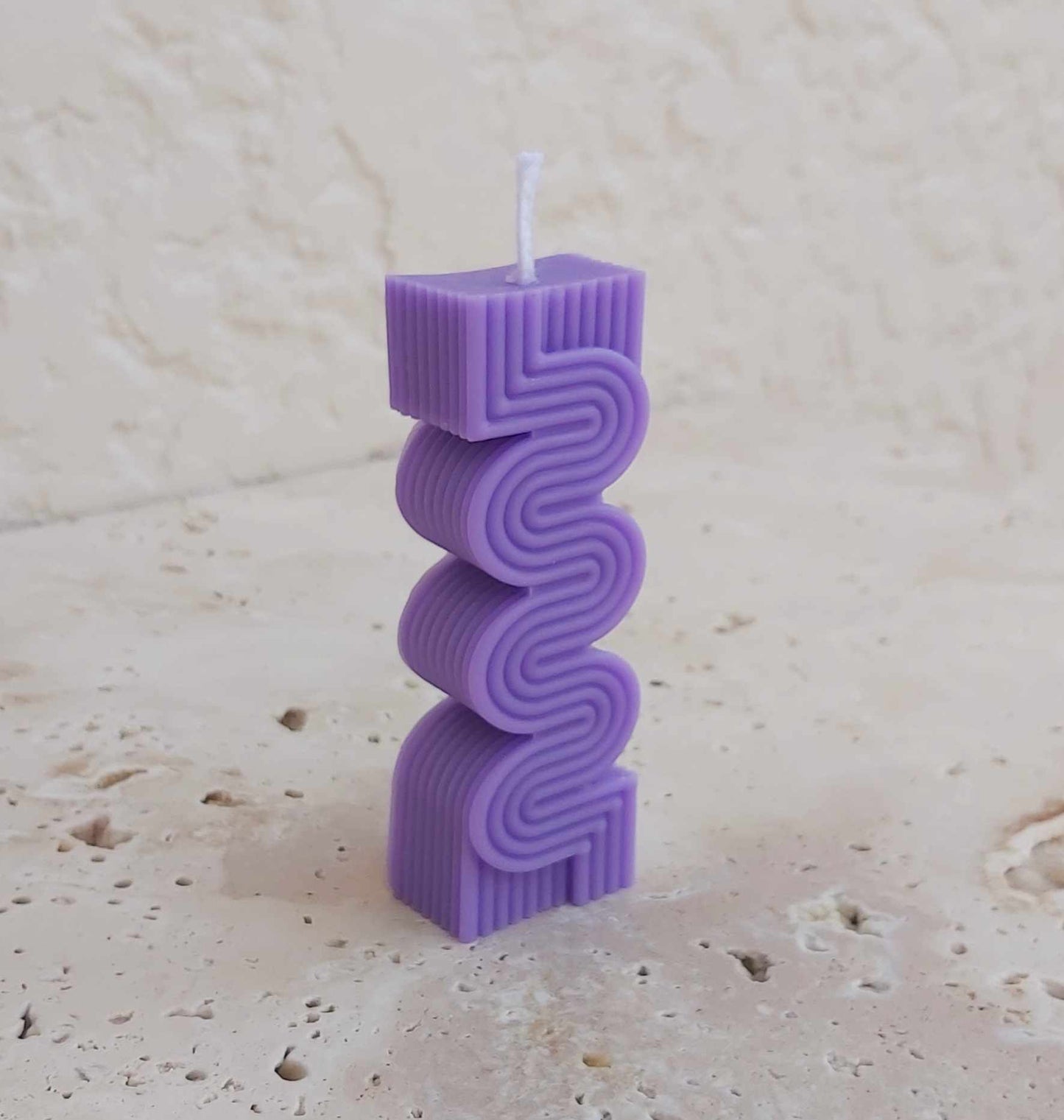 xSculptural Candle - Geo Taper (Small)