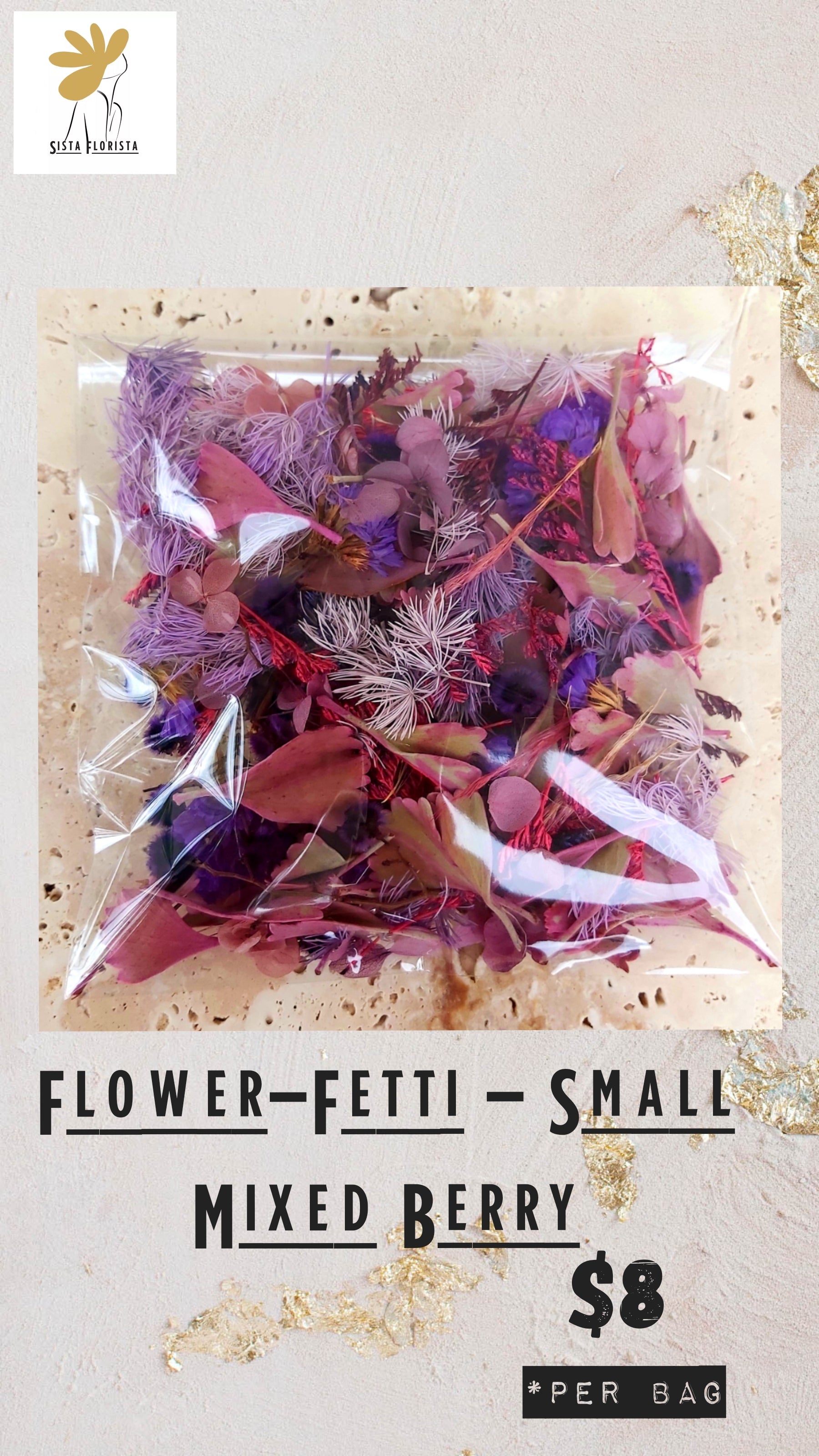 Flowerfetti: Confetti Made of Flowers