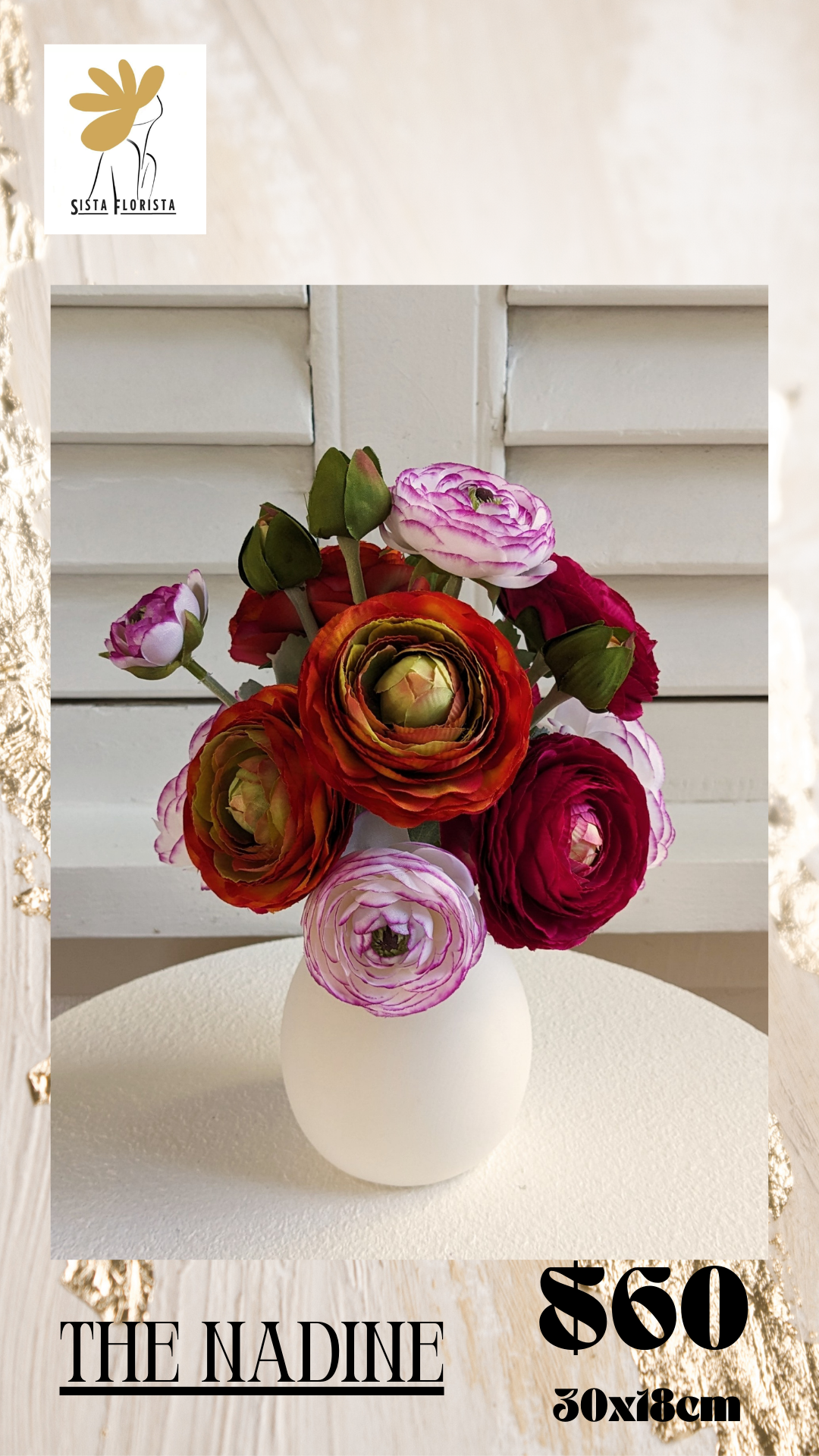 Arrangement NADINE - (LOCAL DELIVERY ONLY)