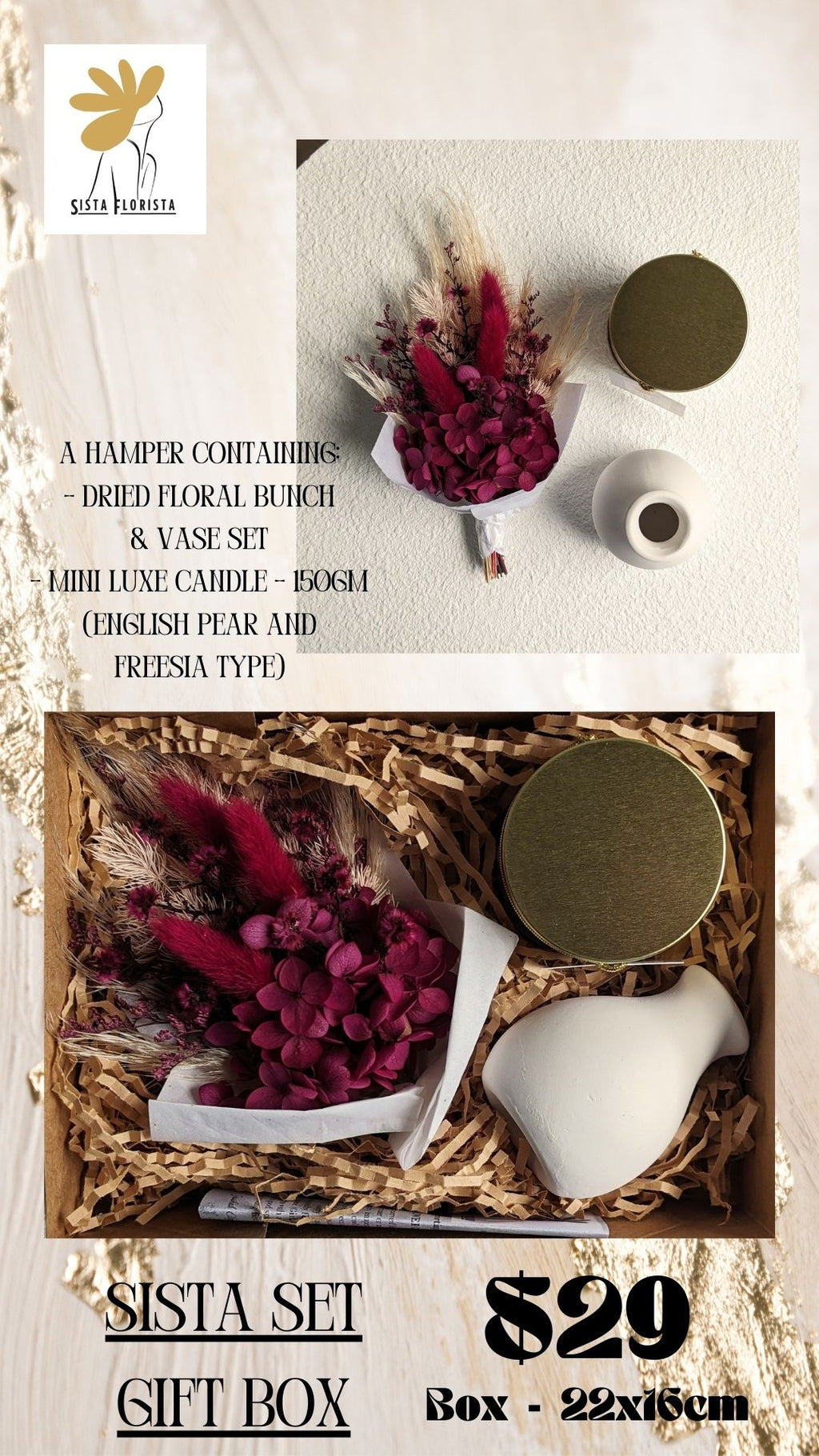 Sista Set Gift Box - Rosy Posy