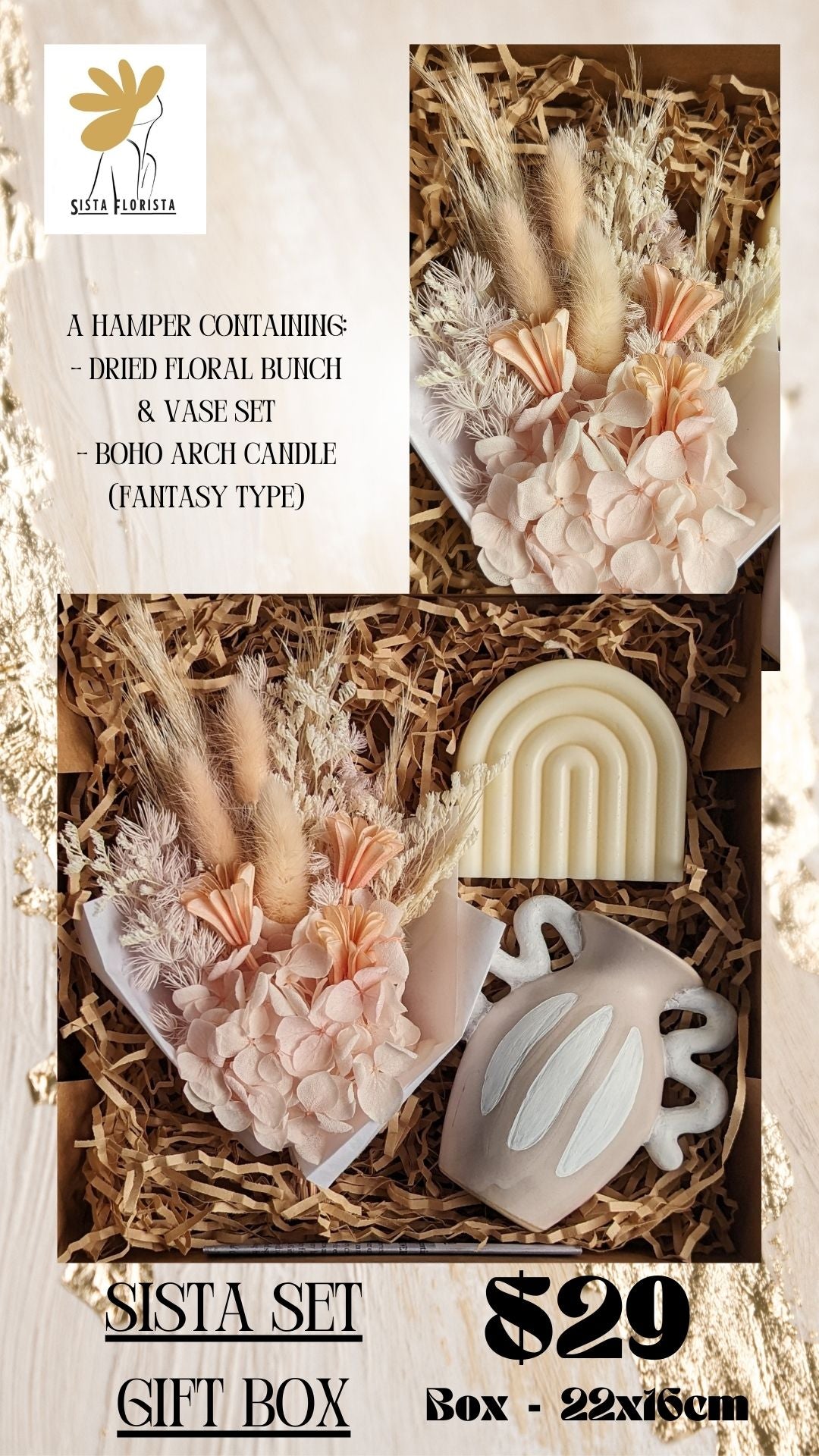 Sista Set Gift Box - Pale Pink