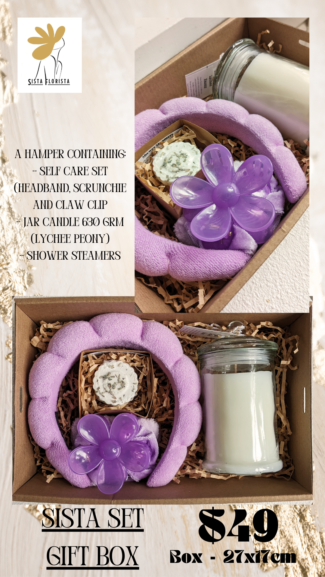 Sista Scents Gift Box - Self Care