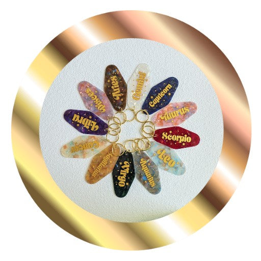Astrological Keyrings