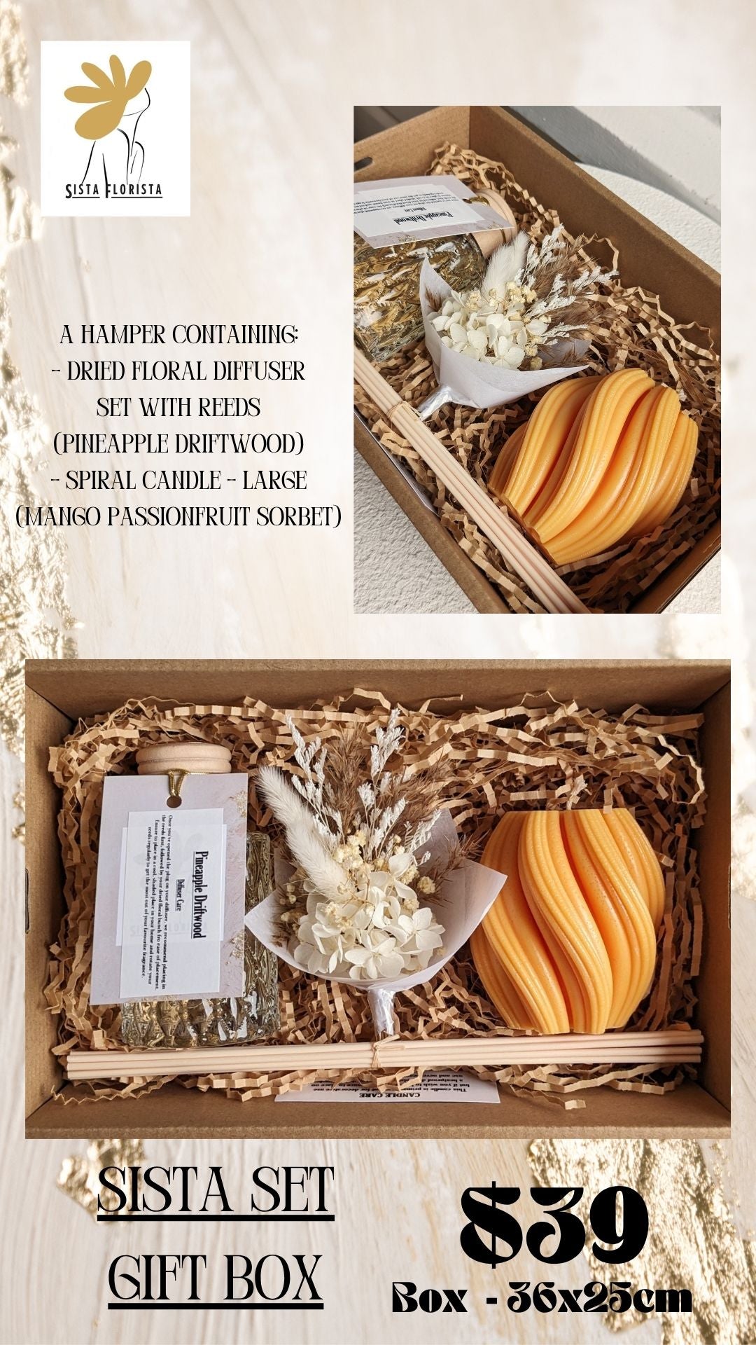 Sista Scents Gift Box - Tropical Fruits