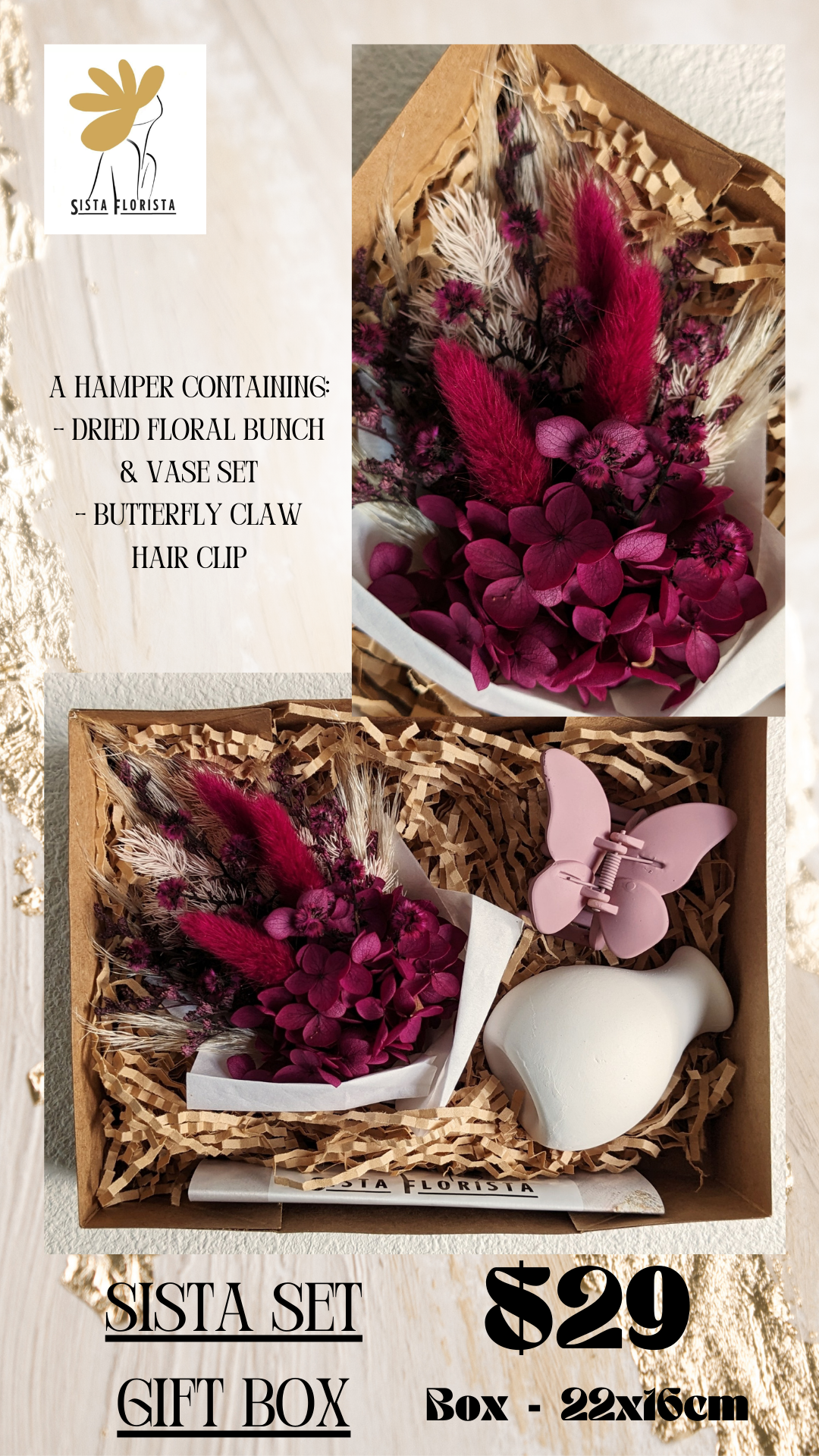 Sista Set Gift Box - Rosy Posy