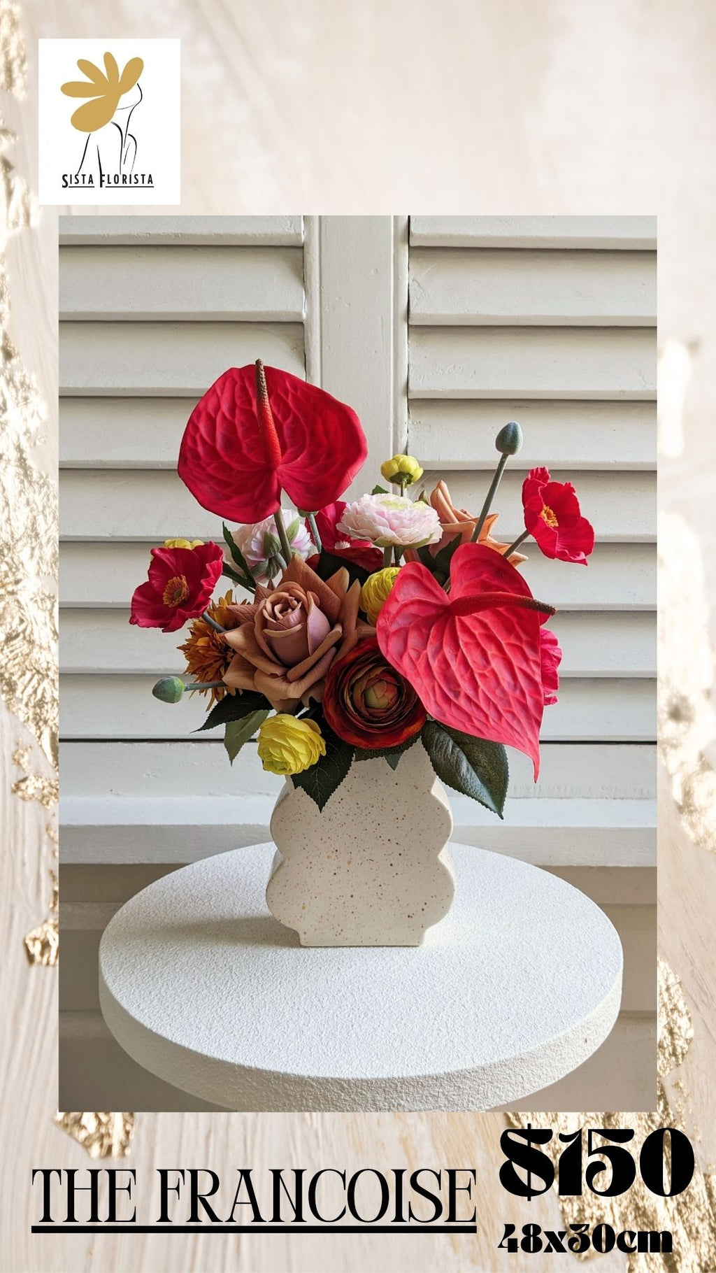 Arrangement FRANCOISE - (LOCAL DELIVERY ONLY)