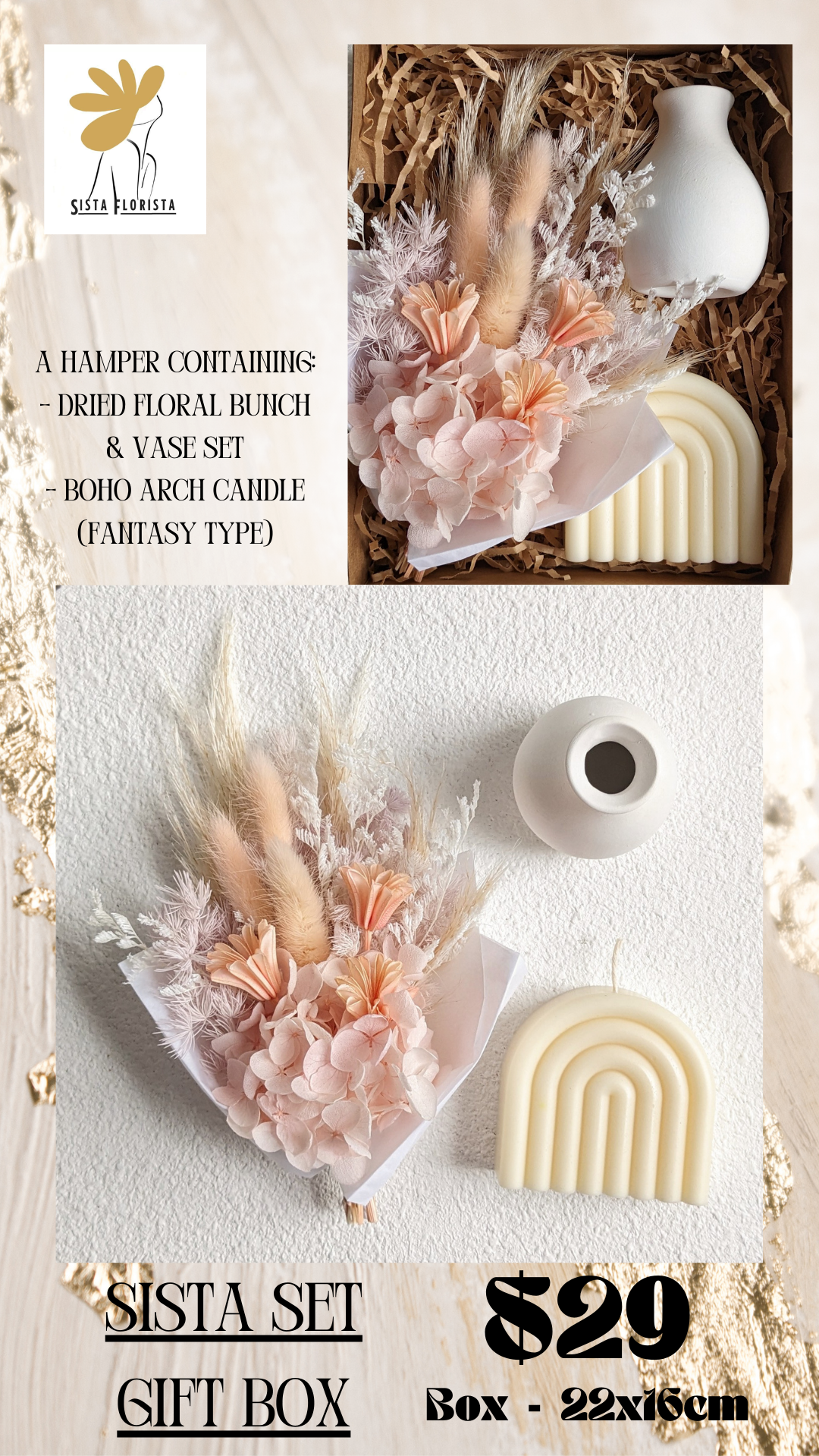 Sista Set Gift Box - Pale Pink
