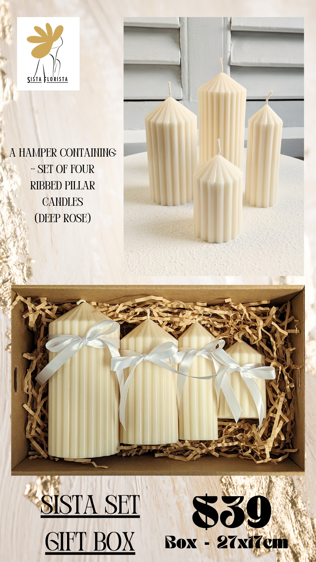 Sista Scents Gift Box - Pillar Set